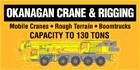 Okanagan Crane & Rigging Services, Kelowna, BC opening hours