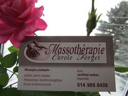 Massothérapie Carole Forget, Napierville, QC opening hours