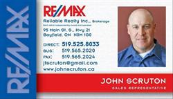 RE/MAX RELIABLE REALTY INC., Brokerage, Clinton, ON opening hours