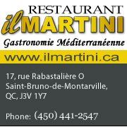 Il Martini Restaurant, Saint-Bruno, QC opening hours