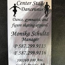 Center Stage Dancewear Ltd, Grande Prairie, AB opening hours
