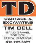 T D Cartage & Excavating, Nepean, ON opening hours