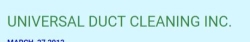 Universal Duct Cleaning, North York, ON opening hours