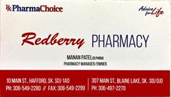 Redberry Pharmacy (Blaine Lake), opening hours