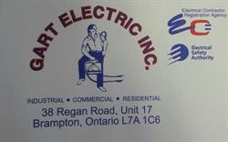 Gart Electric, Inc., Brampton, ON opening hours