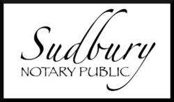 Sudbury Notary Public, opening hours