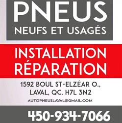 Pneus et Esthétique, Laval, QC opening hours