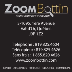 Zoom Bottin, Val-d'Or, QC opening hours
