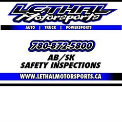 Lethal Motorsports, Lloydminster, AB opening hours