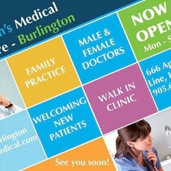 Queen's Medical Centre and Pharmacy, Burlington, ON opening hours