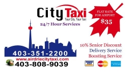 Airdrie City Taxi, opening hours
