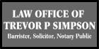 Law Office of Trevor P Simpson, Sault Ste. Marie, ON opening hours