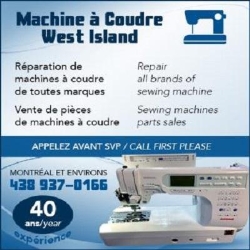Machine à Coudre West Island, Pierrefonds, QC opening hours