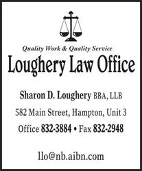 Loughery Law Office, Hampton, NB opening hours