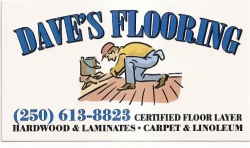 Daves Flooring, Prince George, BC opening hours