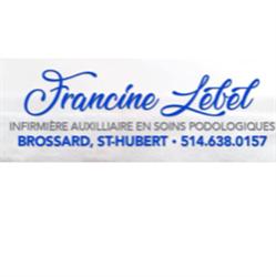 Francine Lebel - Infirmière auxiliaire en soins podologiques, Brossard, QC opening hours