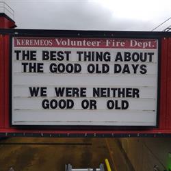 Keremeos Volunteer Fire Department, opening hours