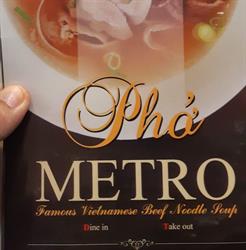 PHO METRO, Milton, ON opening hours