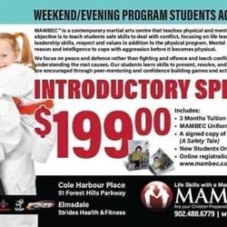 MAMBEC (Martial Arts Mind Body Education Center) Inc 2003, Dartmouth, NS opening hours