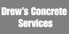 Drew's Concrete Services, Vernon, BC opening hours