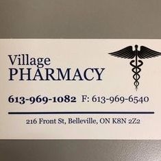 Village Pharmacy, Belleville, ON opening hours