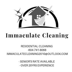 Immaculate Cleaning, Gibsons, BC opening hours
