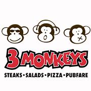 3 Monkeys Bar & Grill, Toronto, ON opening hours