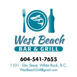 West Beach Bar & Grill, White Rock, BC opening hours