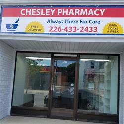 Chesley Pharmacy, opening hours