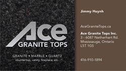 Ace Granite Tops, Mississauga, ON opening hours