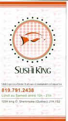 Sushi King, Sherbrooke, QC opening hours