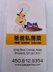 Papa Jackie, Brossard, QC opening hours
