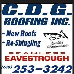 CDG Roofing Inc, Carleton Place, ON opening hours