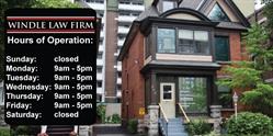 Windle Law Firm, Ottawa, ON opening hours