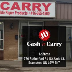 JD Cash N Carry Ltd, Brampton, ON opening hours