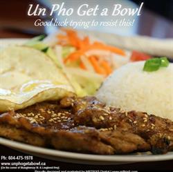 Un Pho Get a Bowl, Port Coquitlam, BC opening hours