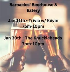 The Barnacles Beerhouse, Port Stanley, ON opening hours
