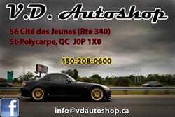 V.D. Autoshop, Saint-Polycarpe, QC opening hours
