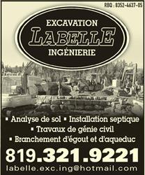 Les Excavations Labelle Inc, Sainte-Agathe-des-Monts, QC opening hours