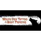 Wolf's Den Tattoo & Body Piercing, Trail, BC opening hours