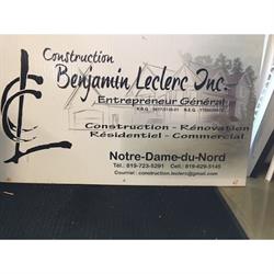 Construction Benjamin Leclerc Inc, Notre-Dame-du-Nord, QC opening hours