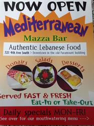Mediterranean Mazza Bar And Western Food, Lethbridge, AB opening hours