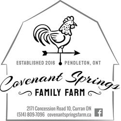 Covenant Springs Farm CSA, Curran, ON opening hours