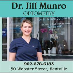 Dr Jill Munro Optometry, Kentville, NS opening hours