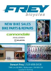 Frey Bicycles, Wallenstein, ON opening hours