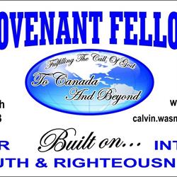 New Covenant Fellowship Inc., Whitewood, SK opening hours