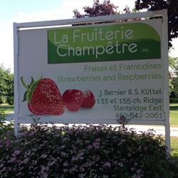 la Fruiterie champetre, Stanbridge East, QC opening hours