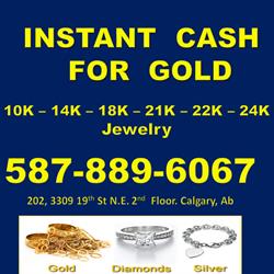 Instant cash for gold, Calgary, AB opening hours