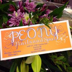 Peony Nails & Spa, Comox, BC opening hours