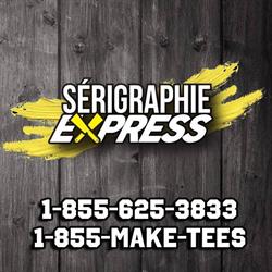 Sériegraphie Express, Delson, QC opening hours